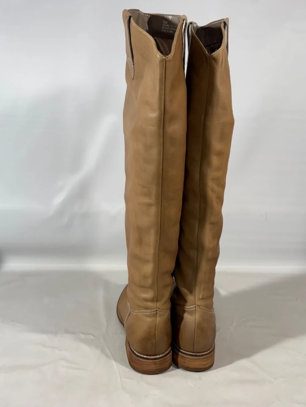 BP Nordstrom Womens Equestrian Over Knee Glam Leather Tall Riding Boots Size 7.5